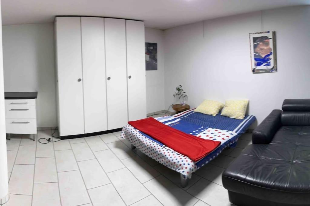 Basel - 5 Mins Away - Modern Basement Studio With Kitchen 35M2 In Muttenz Extérieur photo